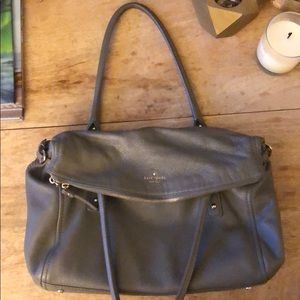 Kate Spade New York Grey Cobble Hill Leslie Bag